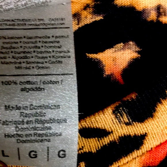 Hellfish tie dye shirt size L - Picture 6 of 8